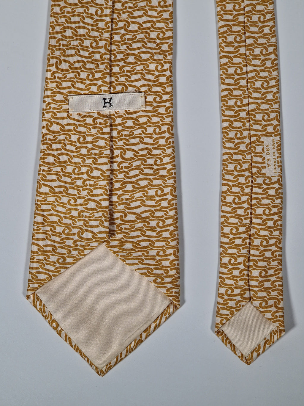 Hermés 380 EA Tie, Hermés wide vintage tie