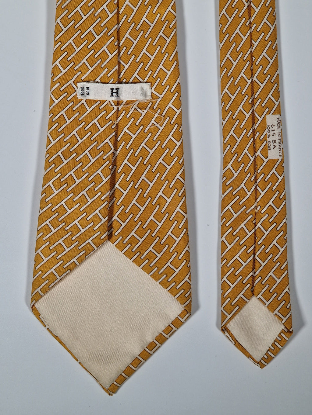 Hermés 615 SA Tie, Hermés wide vintage tie