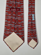 Hermés 605 SA Tie, Hermés wide vintage tie