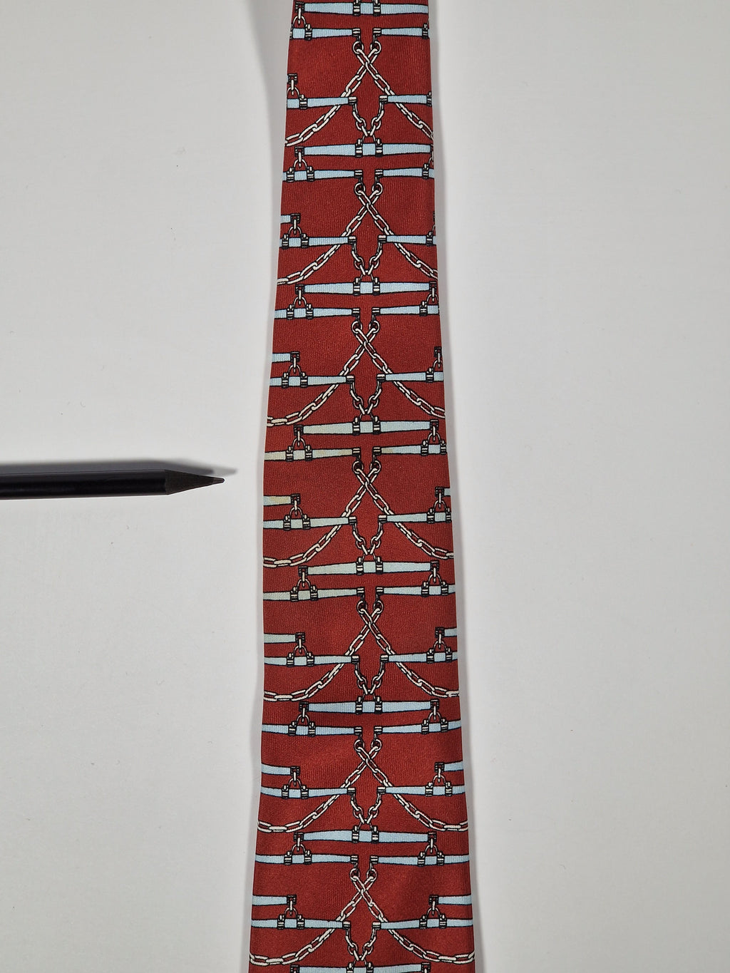 Hermés 605 SA Tie, Hermés wide vintage tie