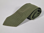 Hermés Green Faconnee H Tie