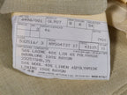 A Hermés vest with a linen front