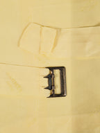 A Hermés vest with a linen front
