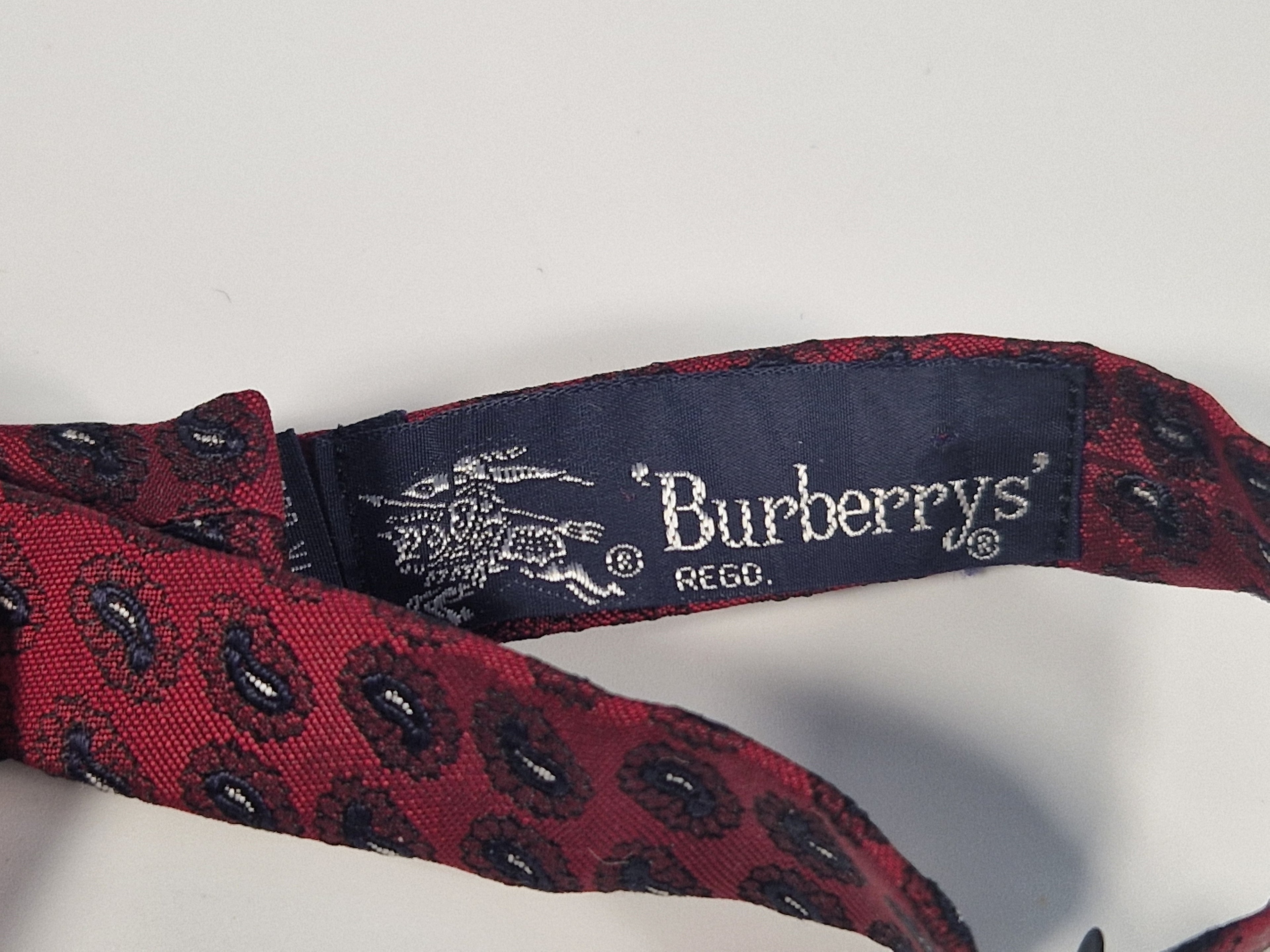 Vintage Burberry`s bowtie