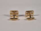 A pair of cufflinks from Royal Copenhagen x Swank