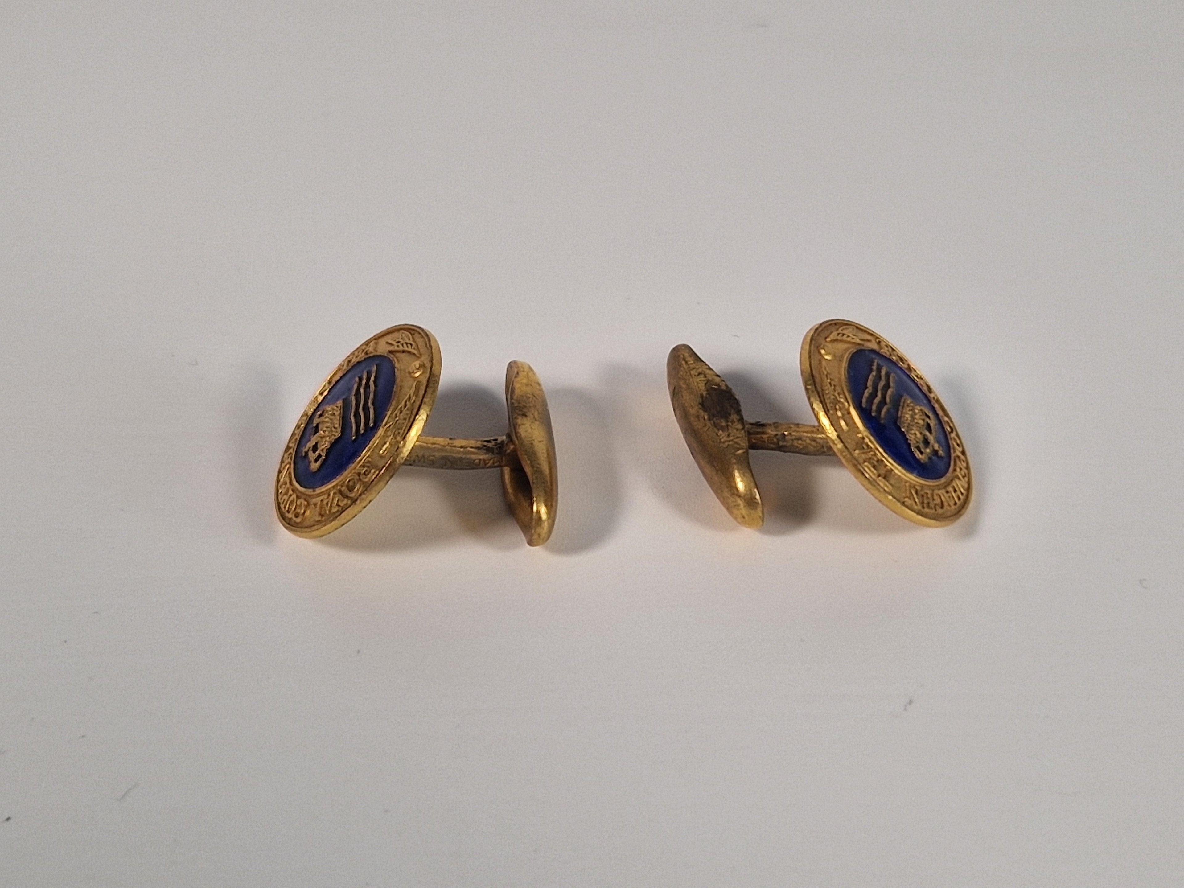 A pair of cufflinks from Royal Copenhagen