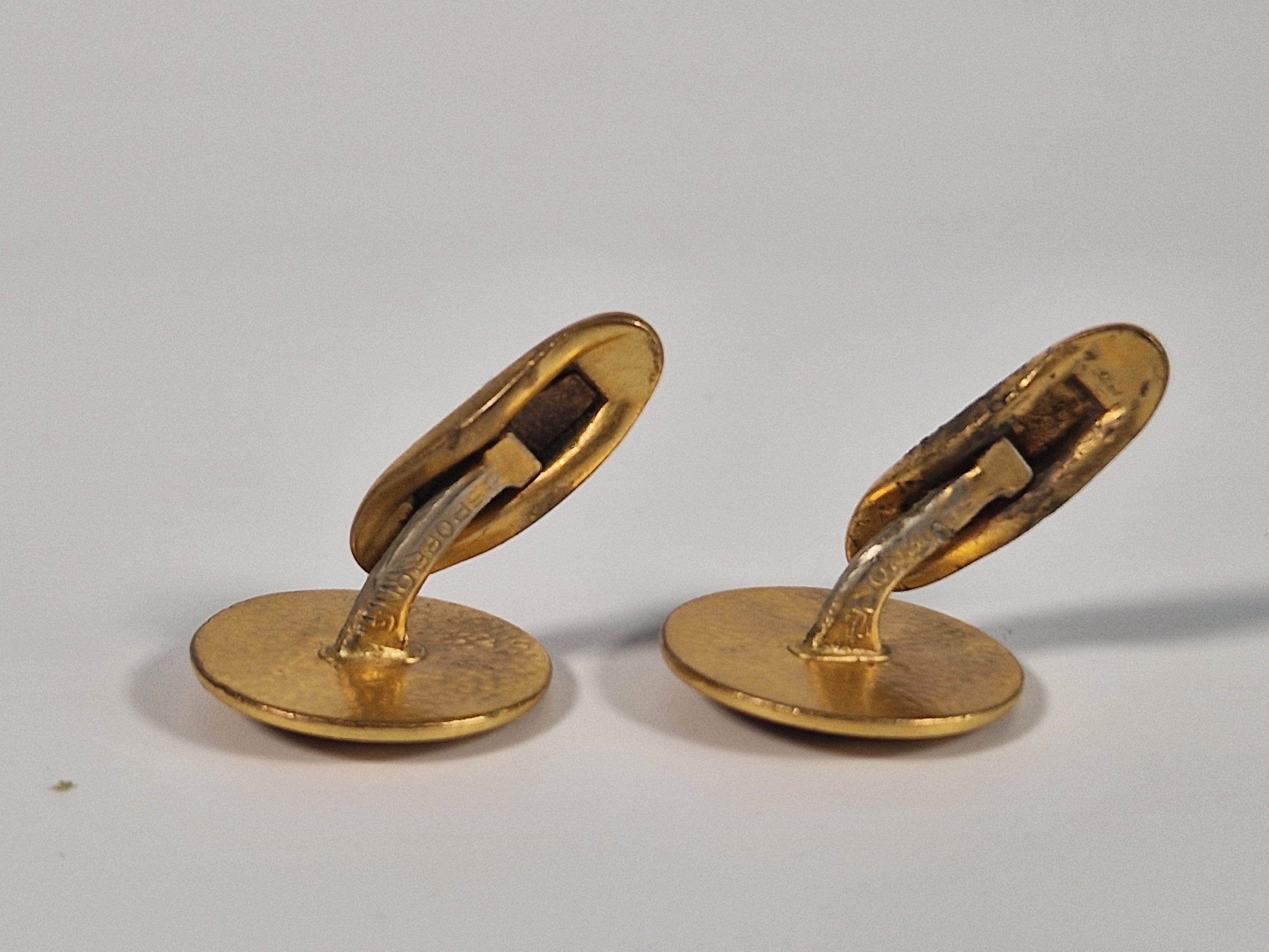 A pair of cufflinks from Royal Copenhagen