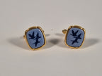 A pair of cufflinks and tiepin from Royal Copenhagen
