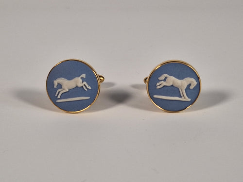 A pair of cufflinks from Wedgewood