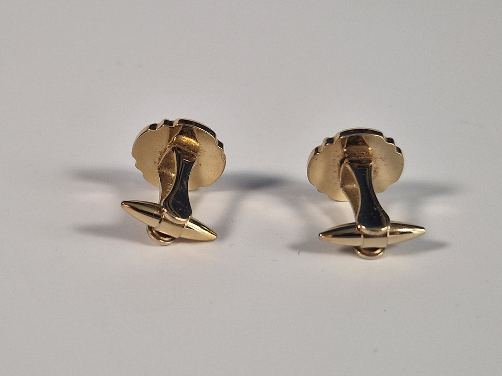 A pair of cufflinks from Wedgewood