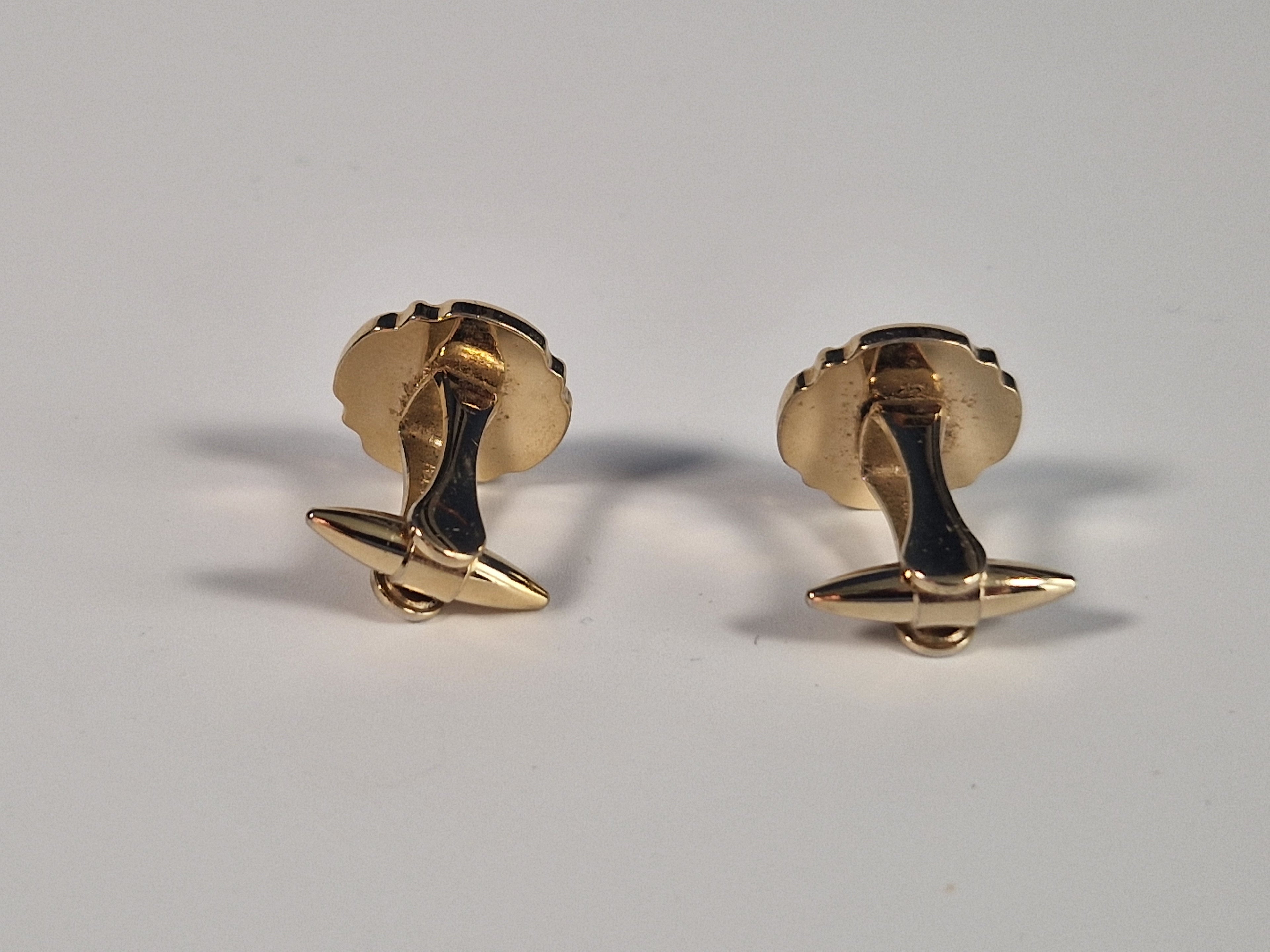 A pair of cufflinks from Wedgewood