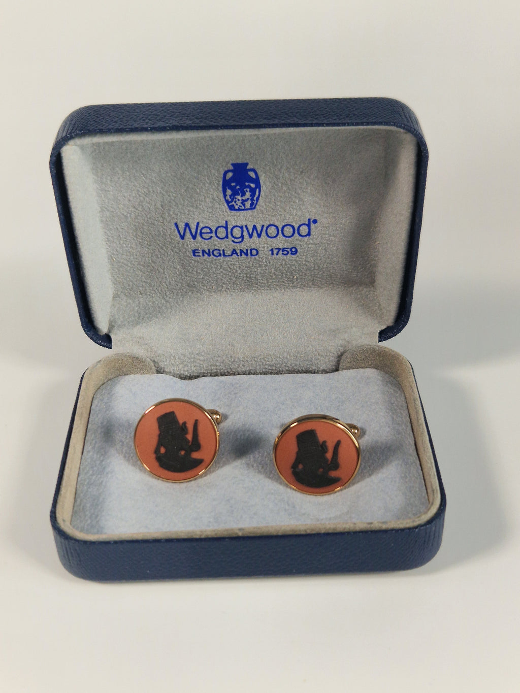 A pair of cufflinks from Wedgewood