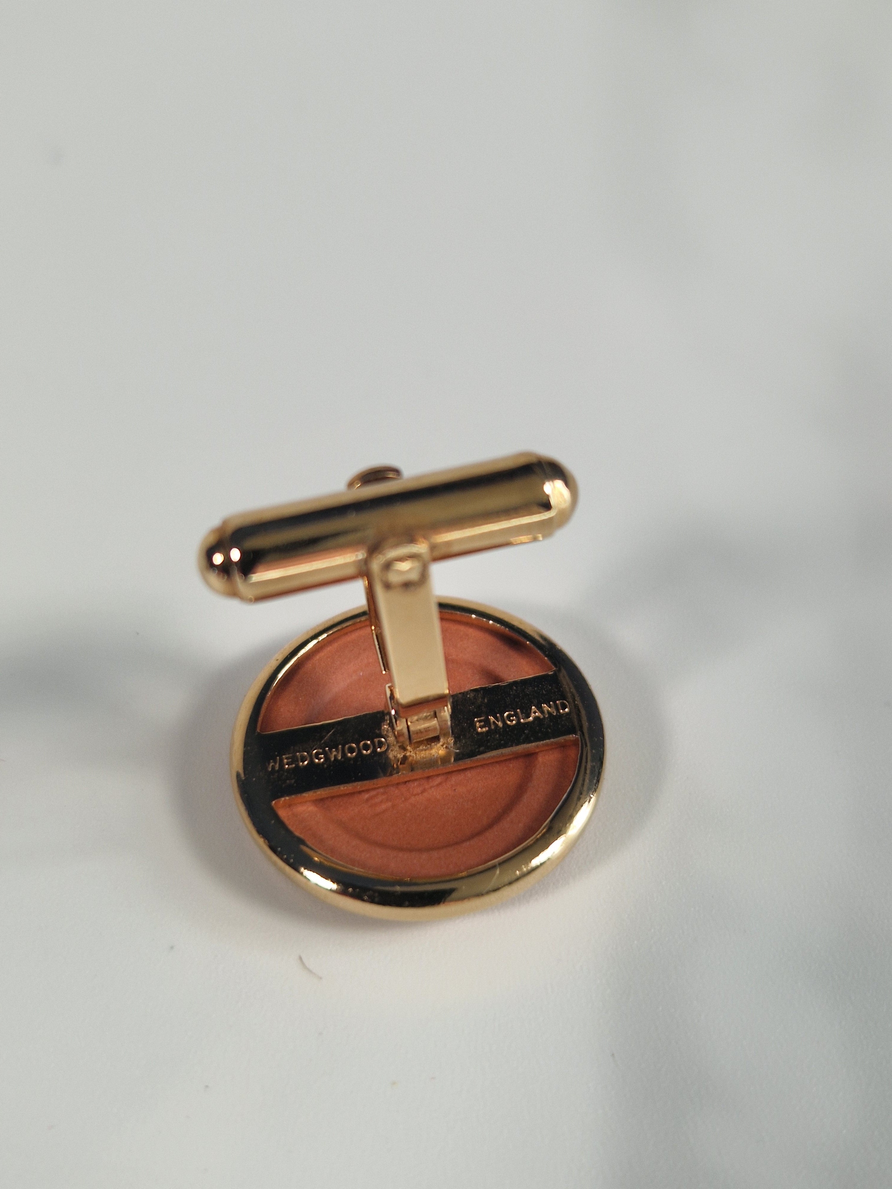 A pair of cufflinks from Wedgewood