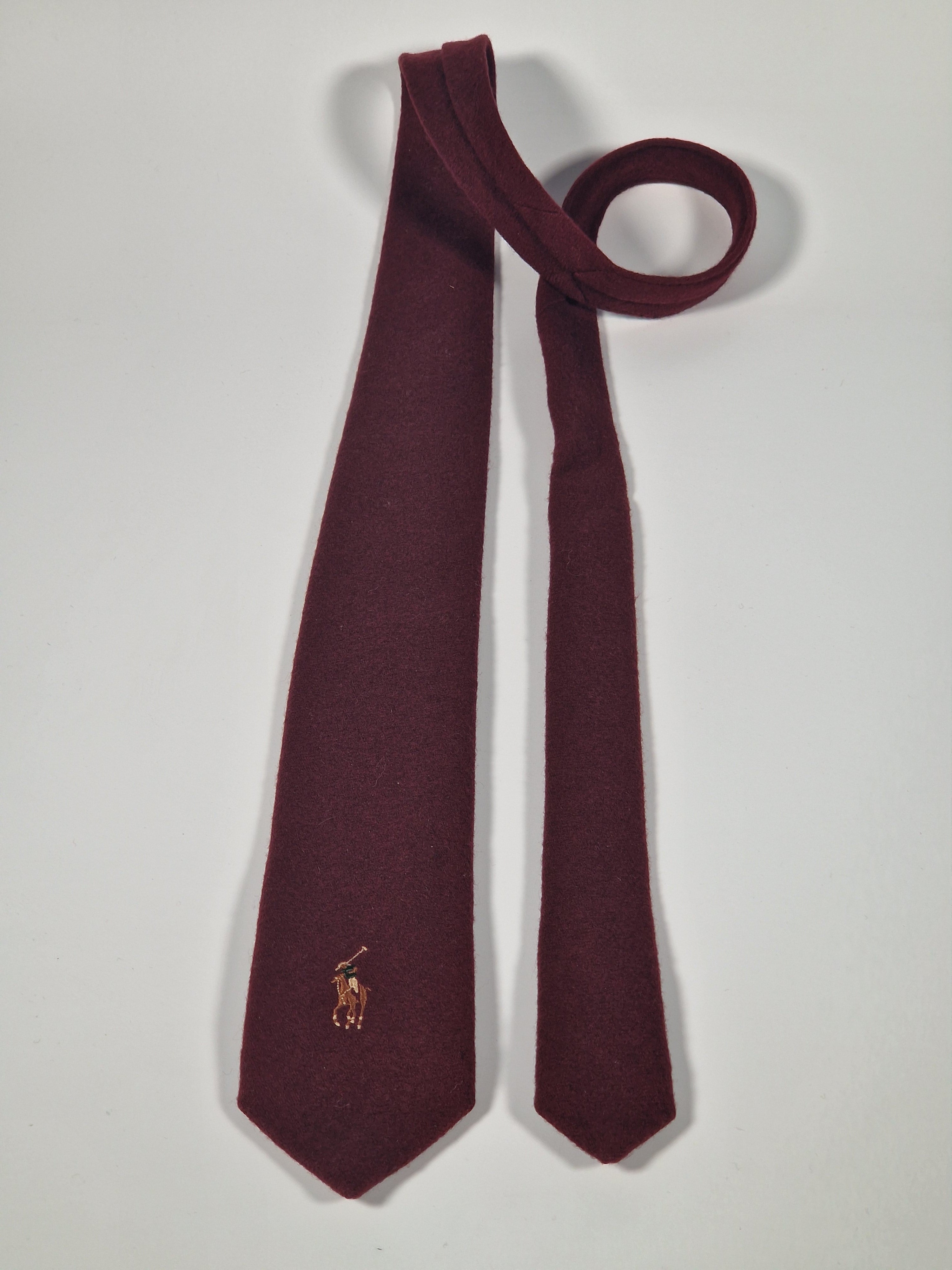 Vintage Polo Ralph Laurent wool Tie