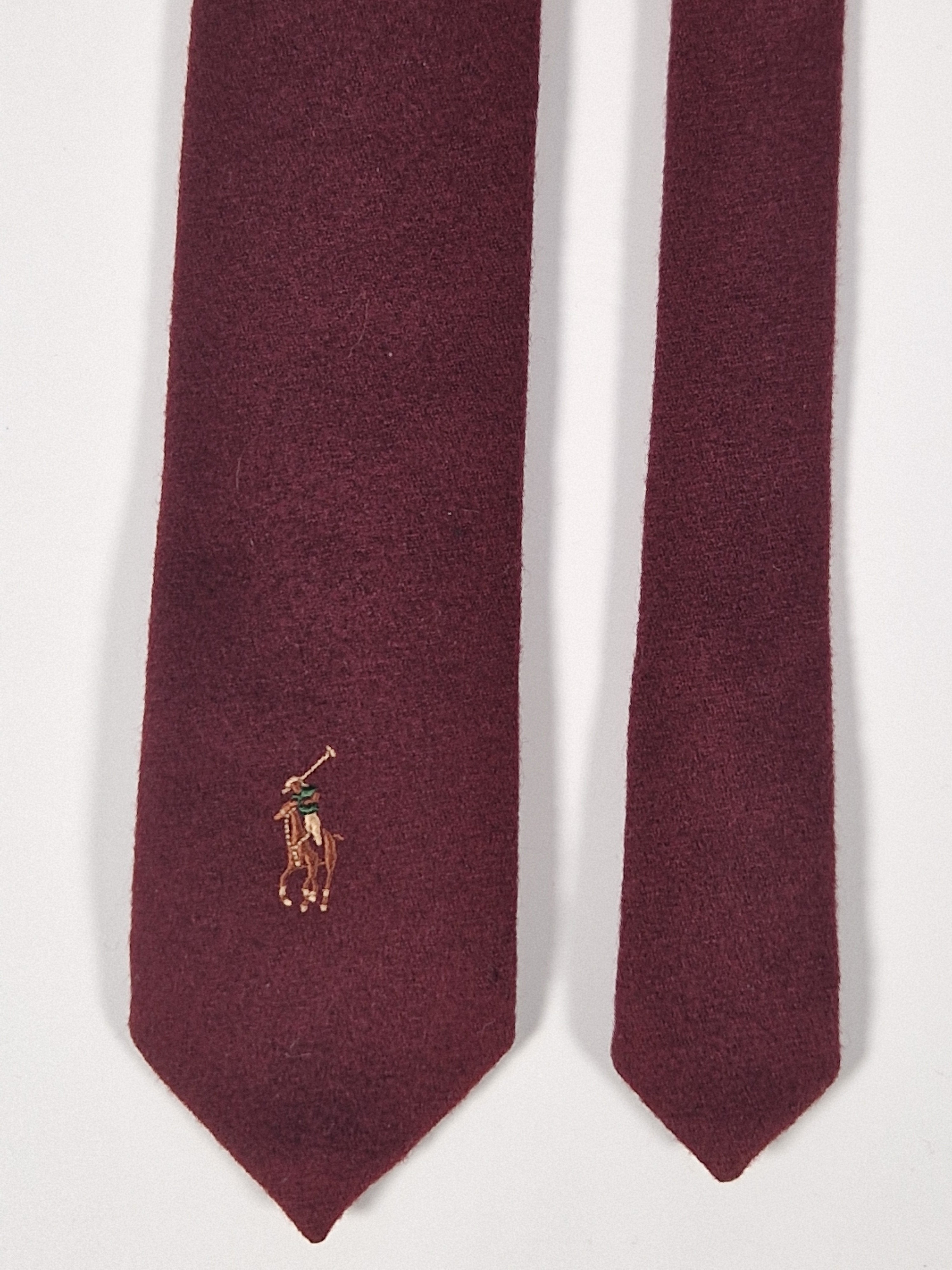 Vintage Polo Ralph Laurent wool Tie
