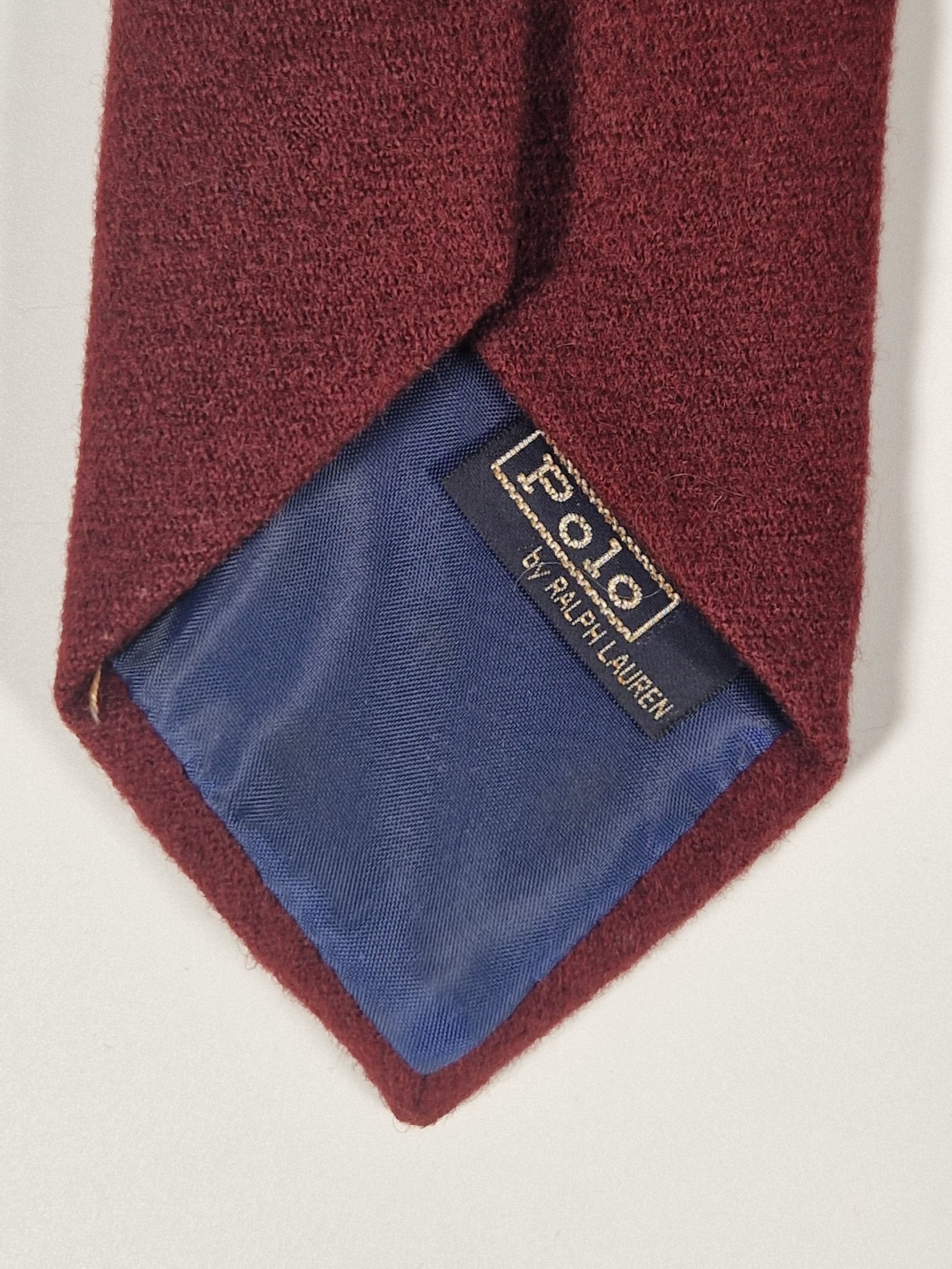 Vintage Polo Ralph Laurent wool Tie