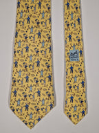 Hermès 7688 OA Tie "Les Vendanges"