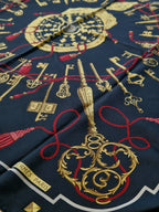 Hermés Scarf carre 90 "Les Clefs"