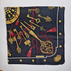 Hermés Scarf carre 90 "Les Clefs"