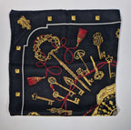 Hermés Scarf carre 90 "Les Clefs"