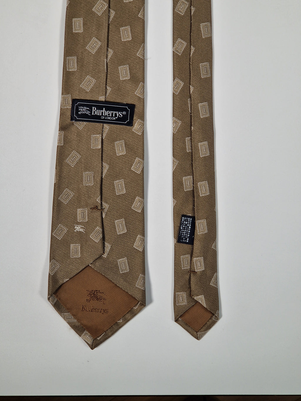 Vintage Burberry`s tie