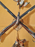 Vintage Hermés Scarf "Les fusils", by Henri de Linarès