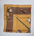 Vintage Hermés Scarf "Les fusils", by Henri de Linarès