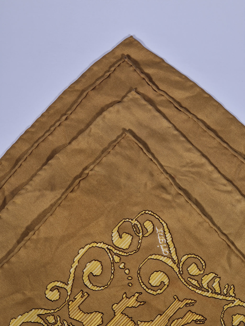 Vintage Hermés Scarf "Hourvari", by Henri d’Origny