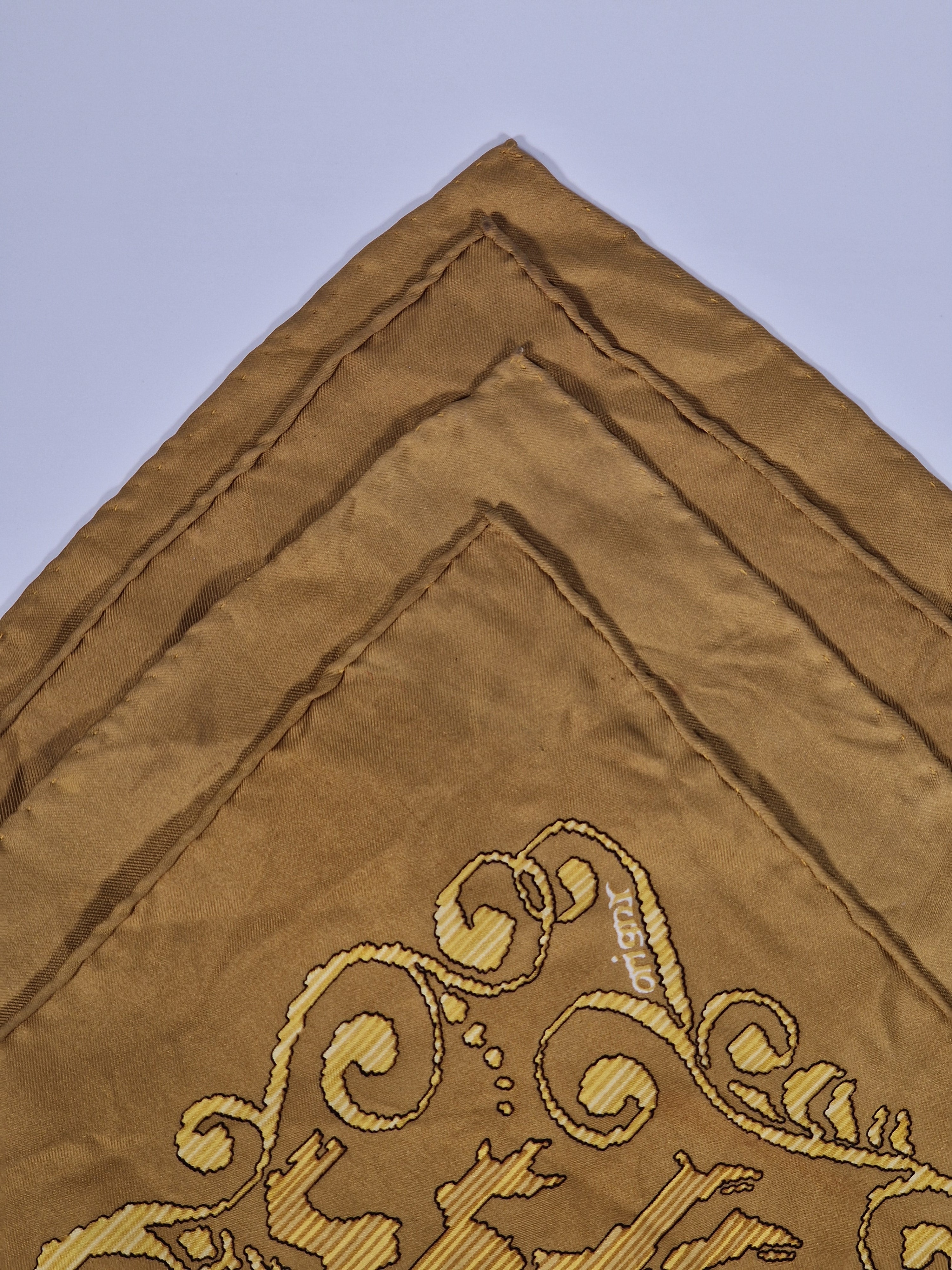 Vintage Hermés Scarf "Hourvari", by Henri d’Origny