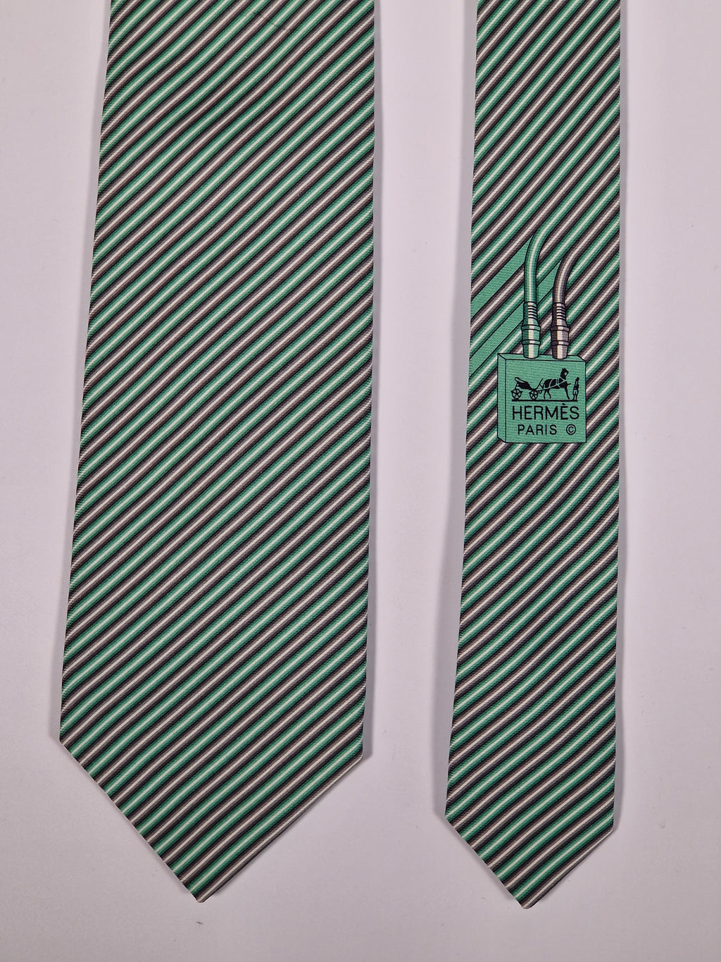 Hermés 645671 EA Tie