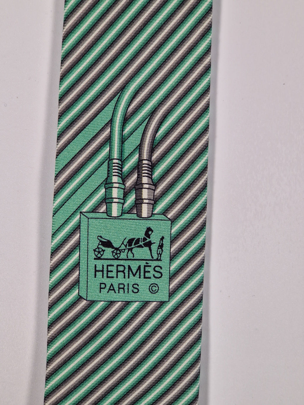 Hermés 645671 EA Tie