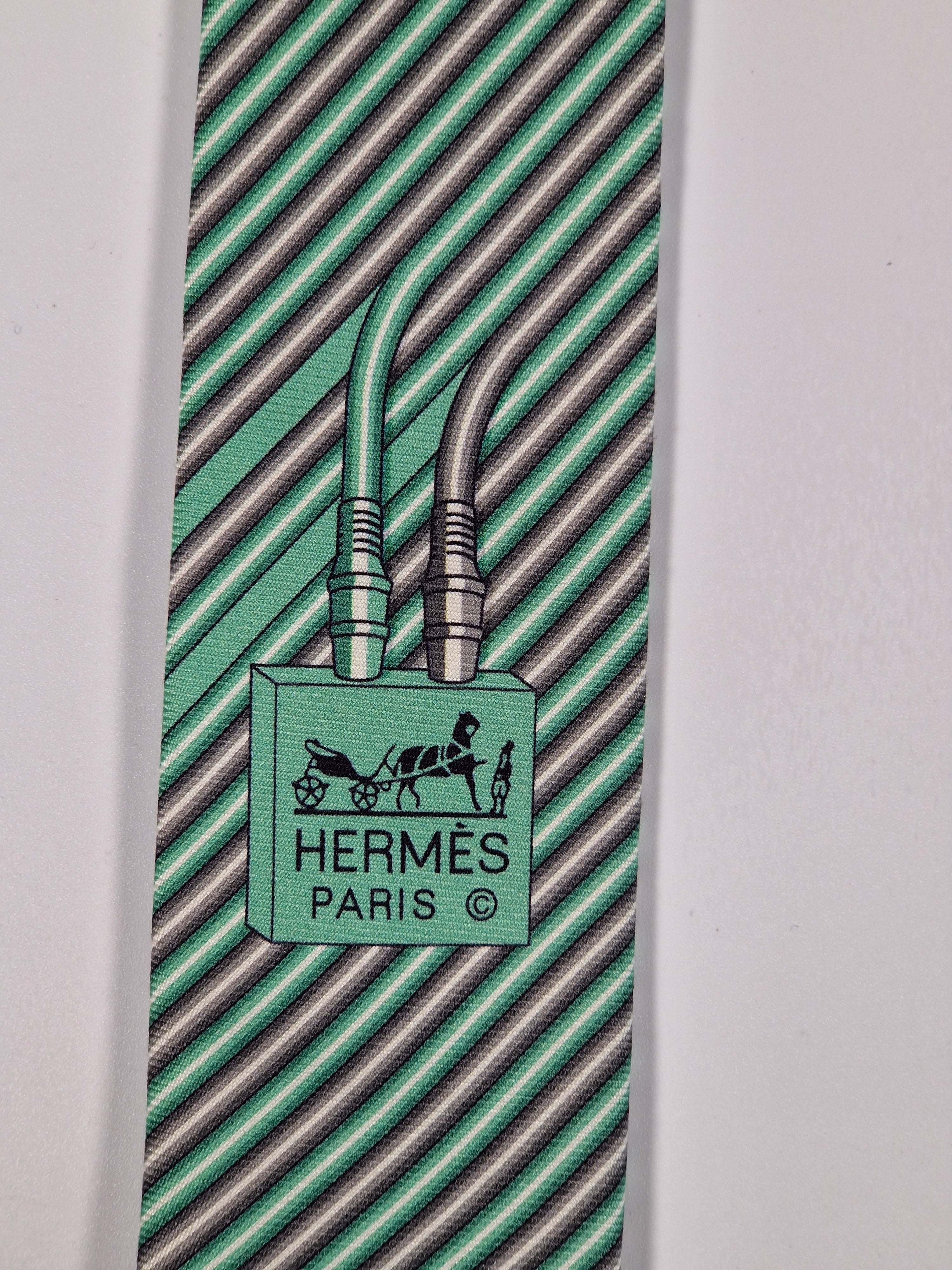 Hermés 645671 EA Tie