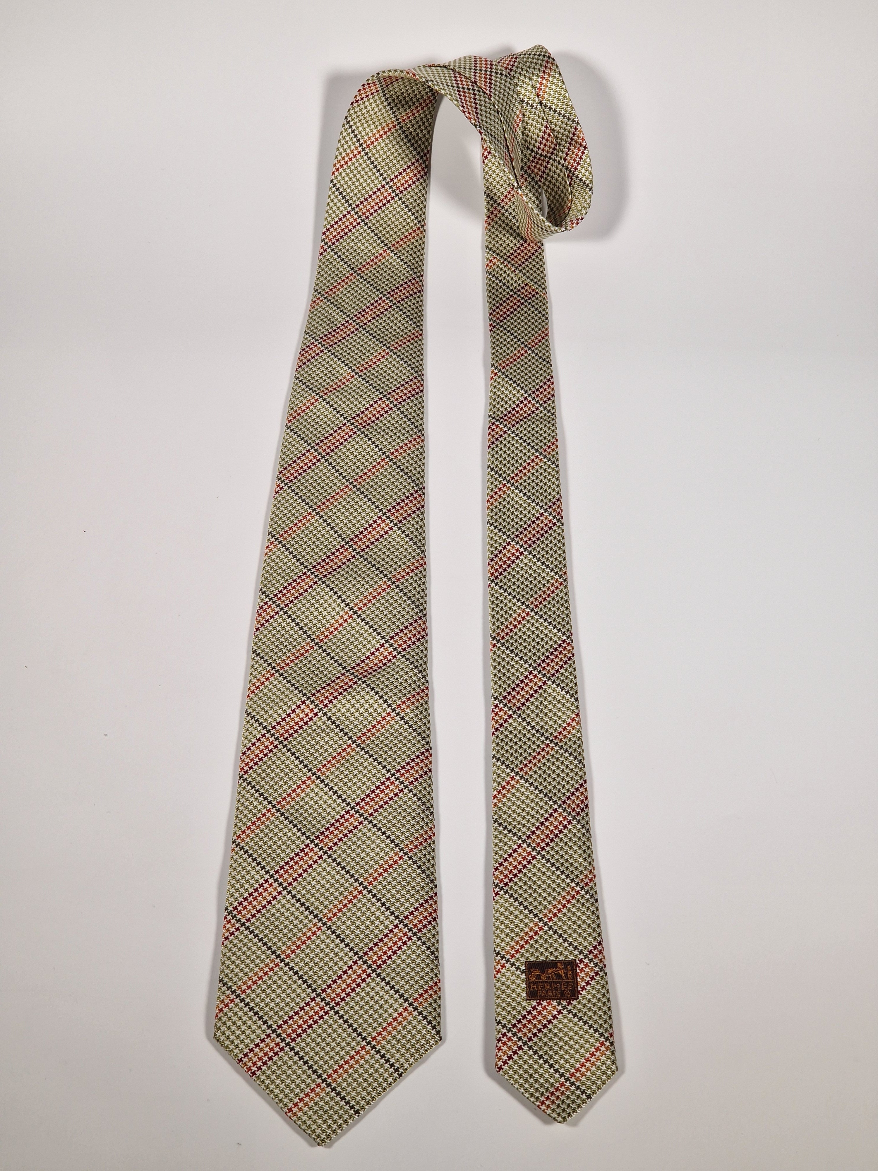 Hermes vintage Jaquard Tie