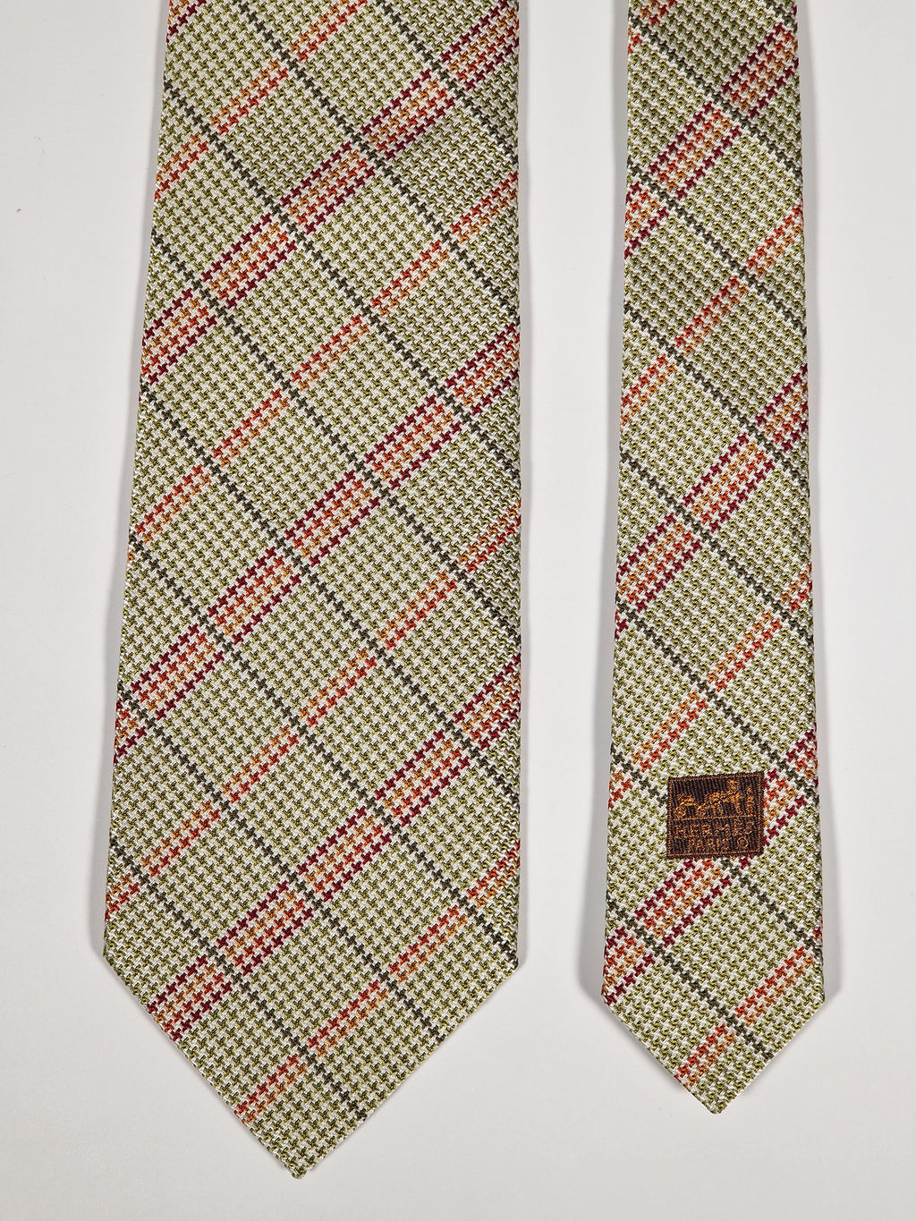 Hermes vintage Jaquard Tie