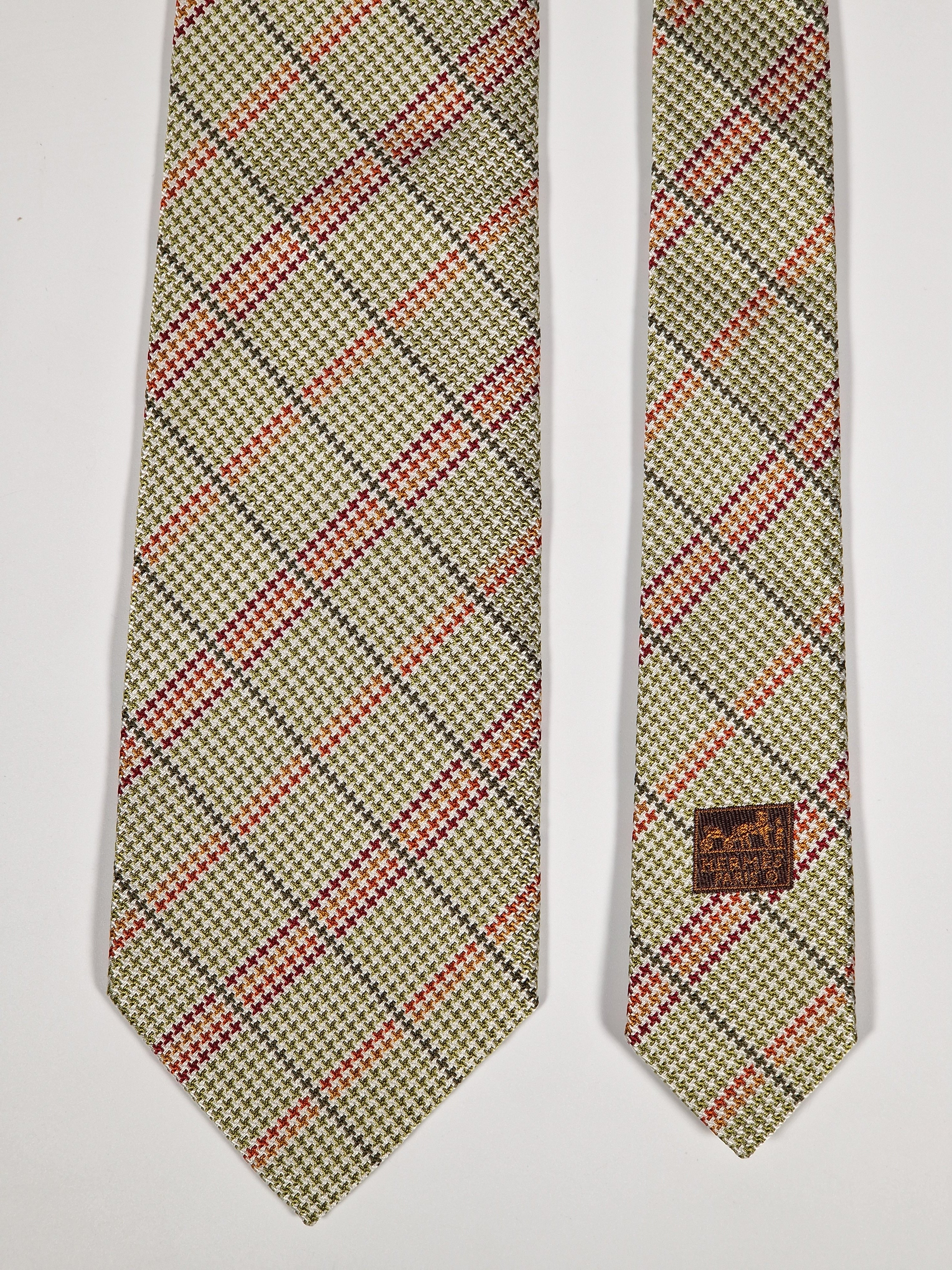 Hermes vintage Jaquard Tie