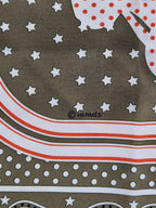 Hermès bandana 55 "Brides de gala a pois"