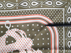 Hermès bandana 55 "Brides de gala a pois"