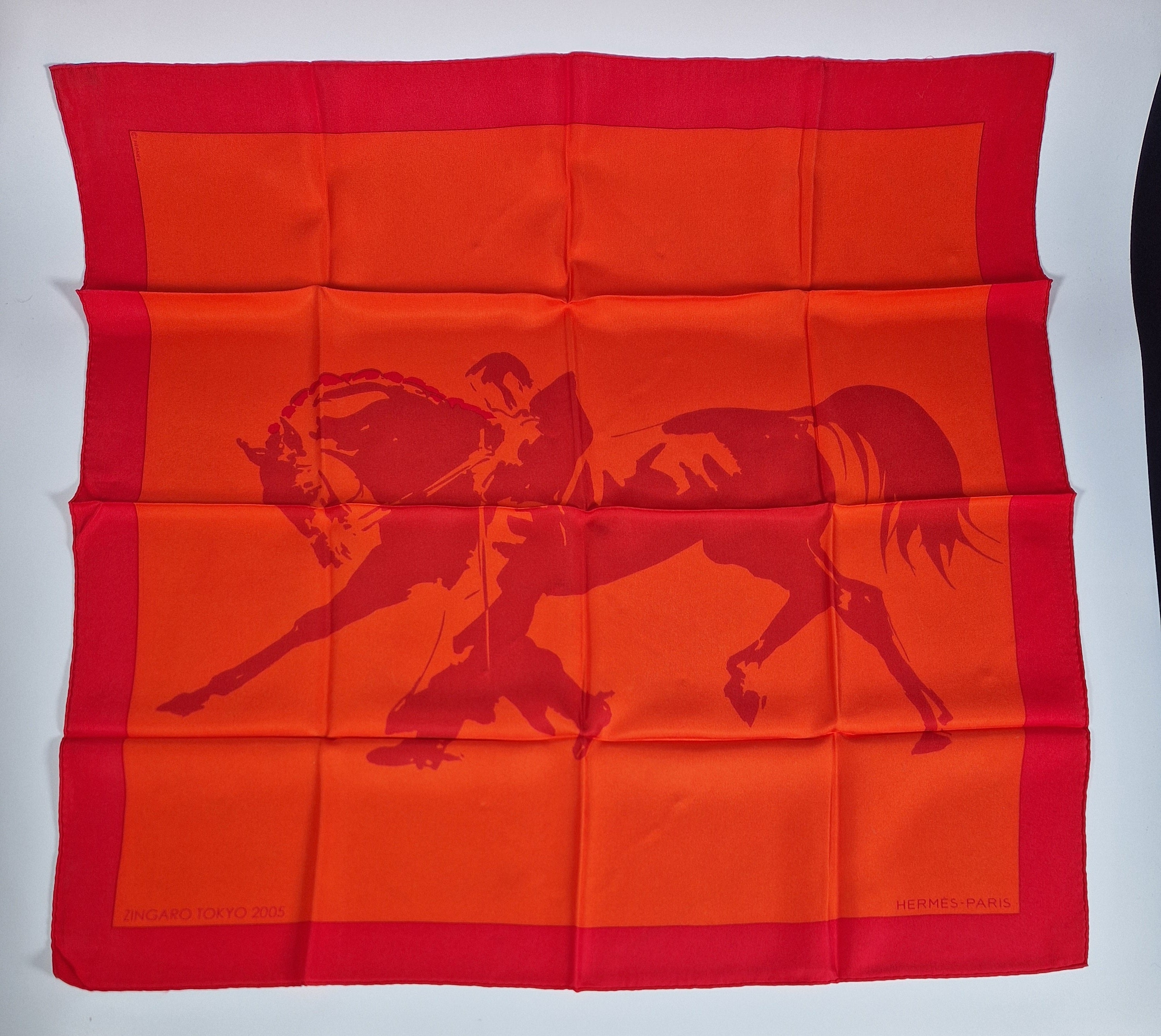 Hermès carre 65 "Zingaro Tokyo 2005"