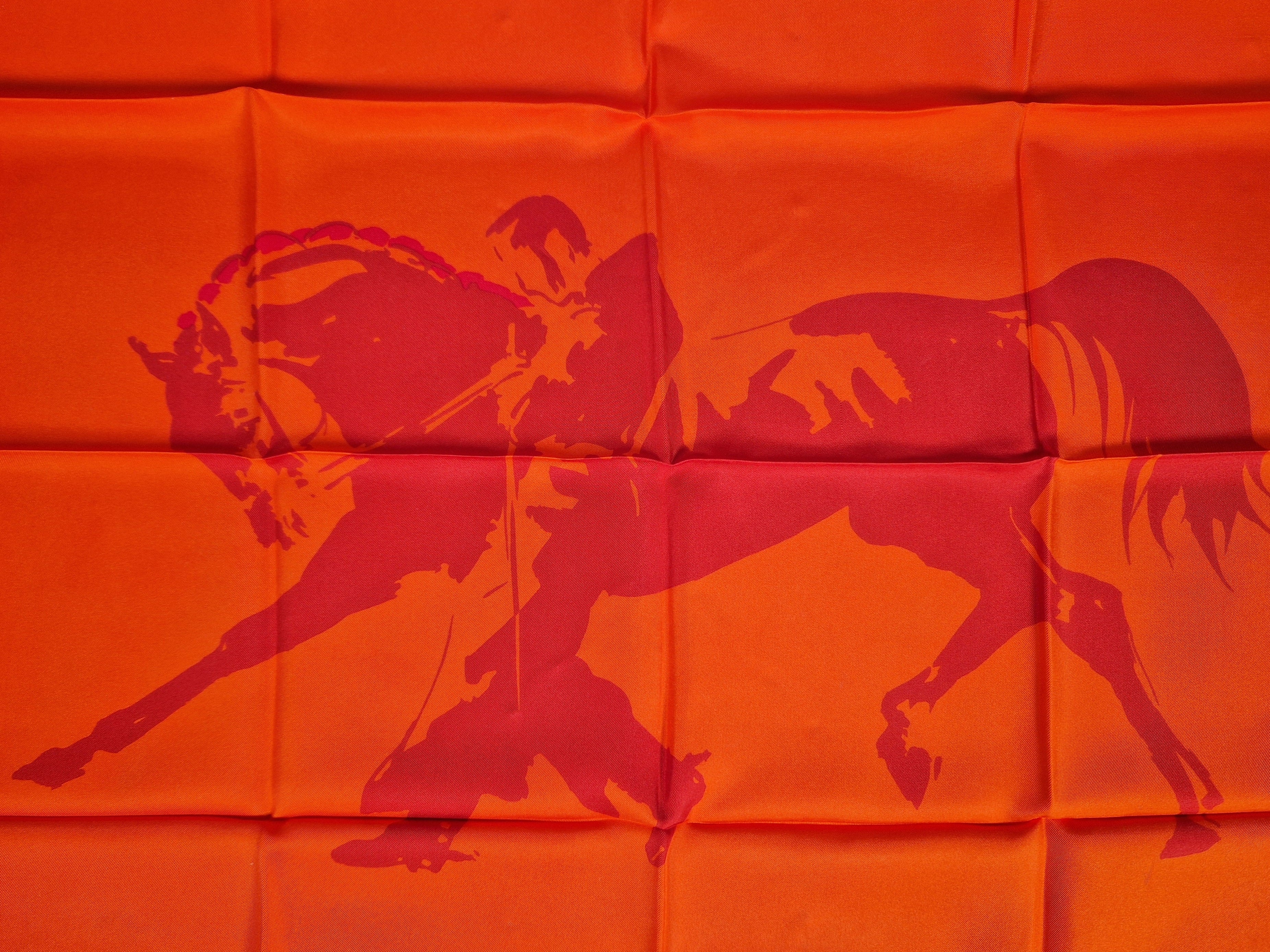 Hermès carre 65 "Zingaro Tokyo 2005"
