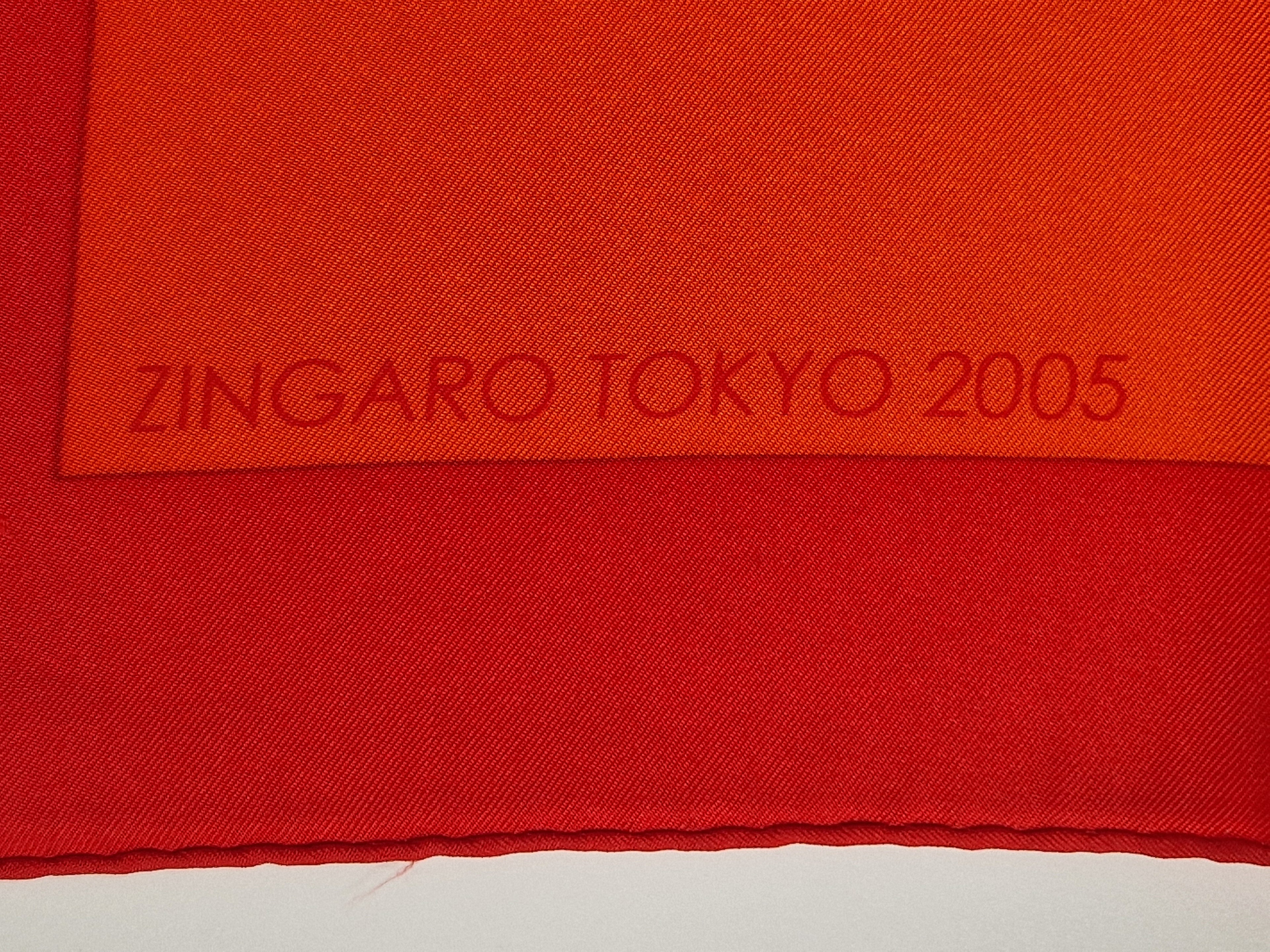 Hermès carre 65 "Zingaro Tokyo 2005"