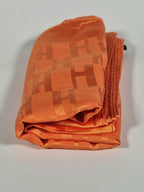 Hermès Faconnee Grand H Stole 75 x 180 cm