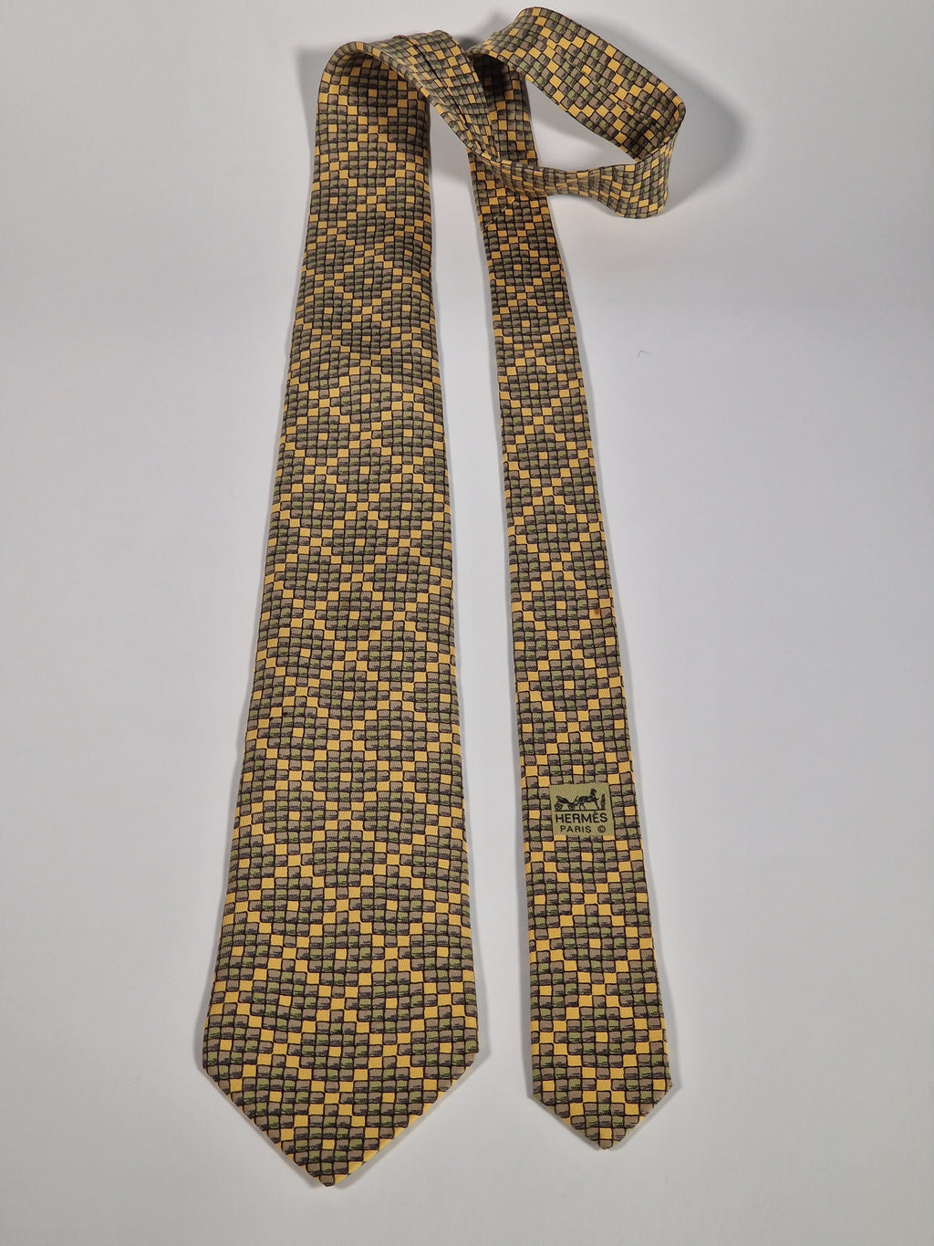 Hermés 398 EA Tie
