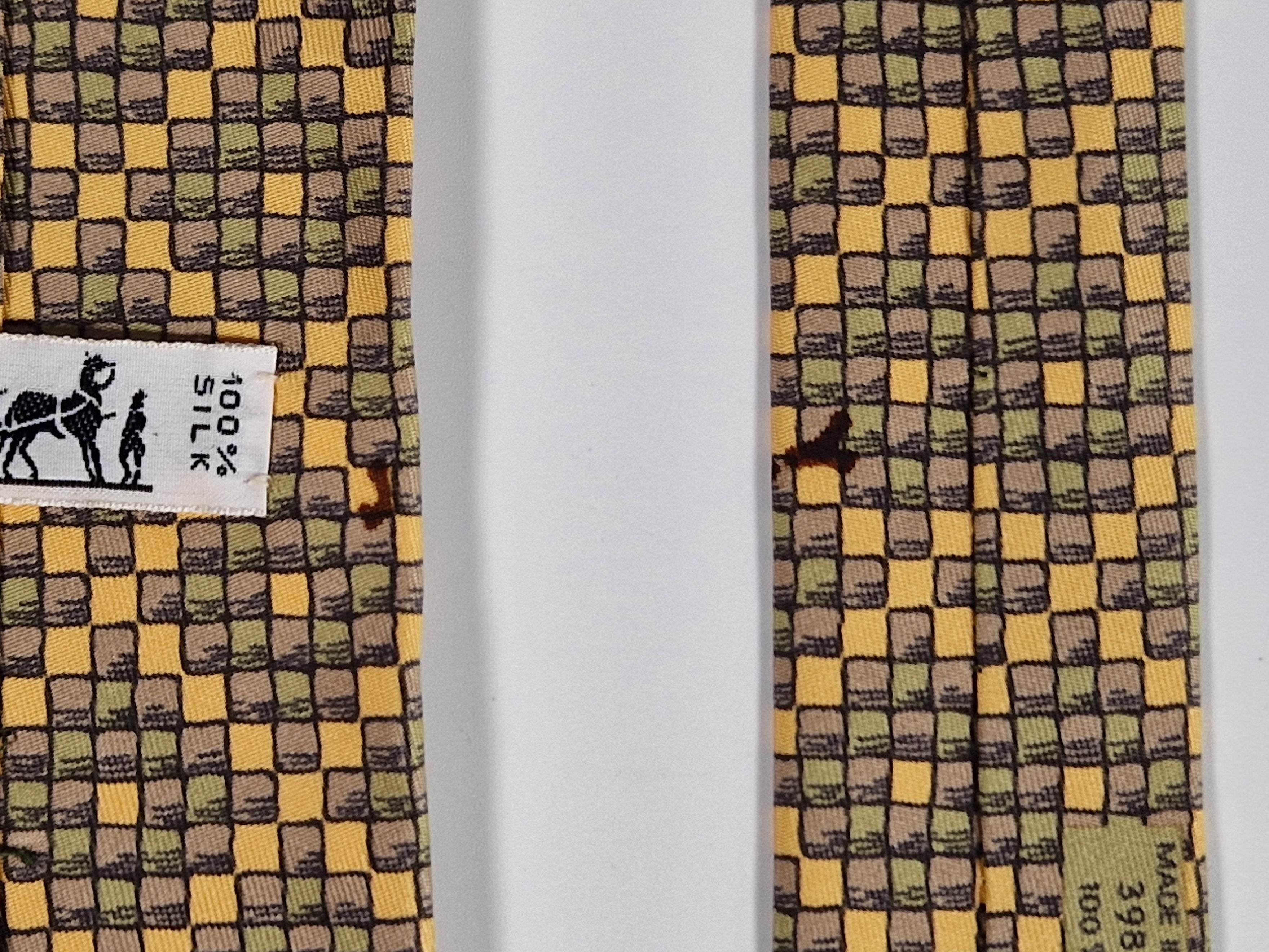 Hermés 398 EA Tie
