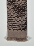 Hermès Silk Scarf Ties brown