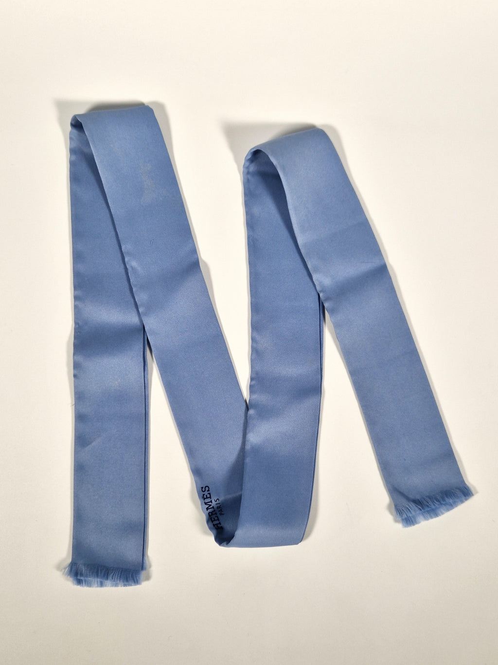 Hermès Silk Scarf Ties blue