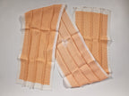 Hermès Silk Scarf Ties Orange/white