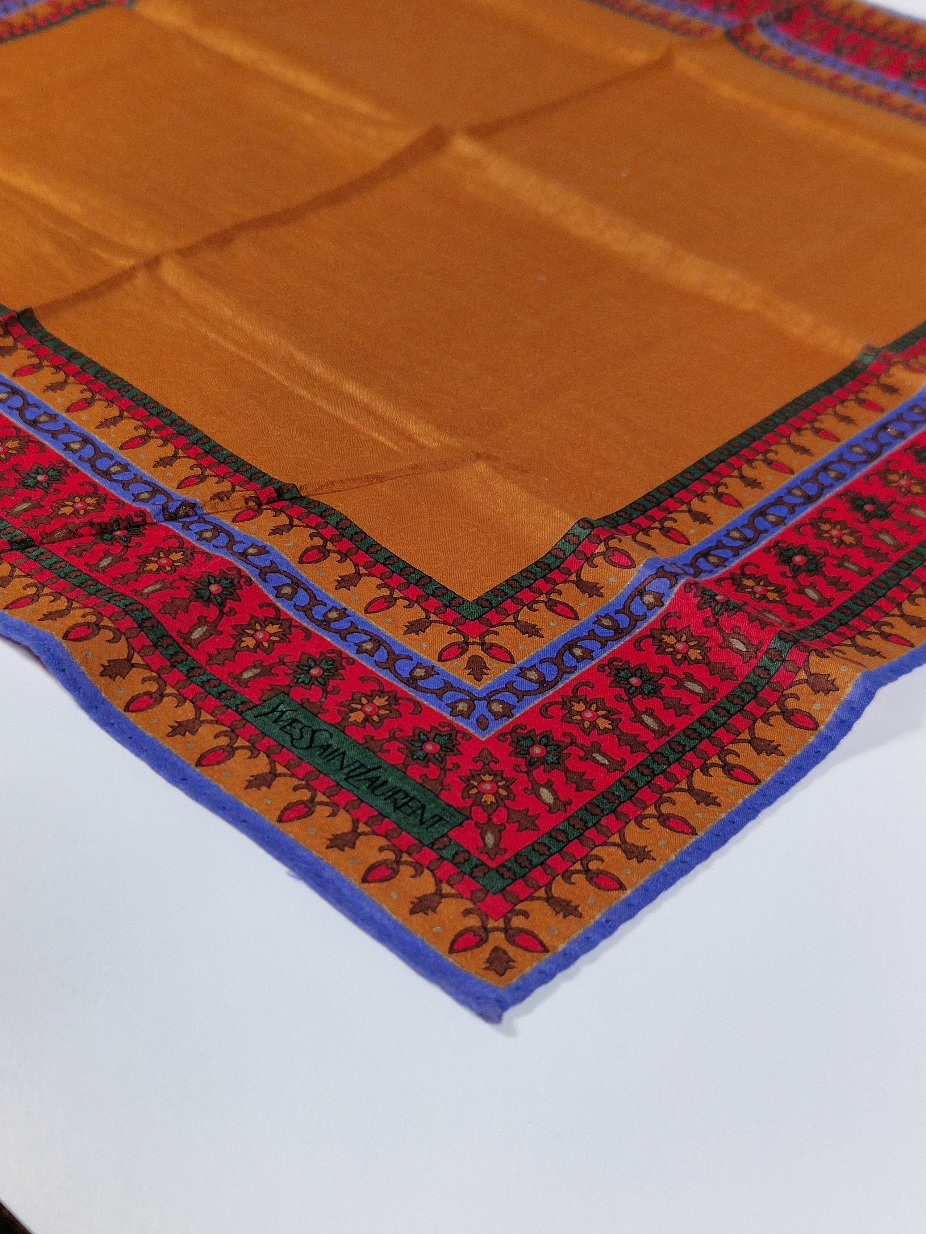 Yves Saint Laurent  cotton handkerchief
