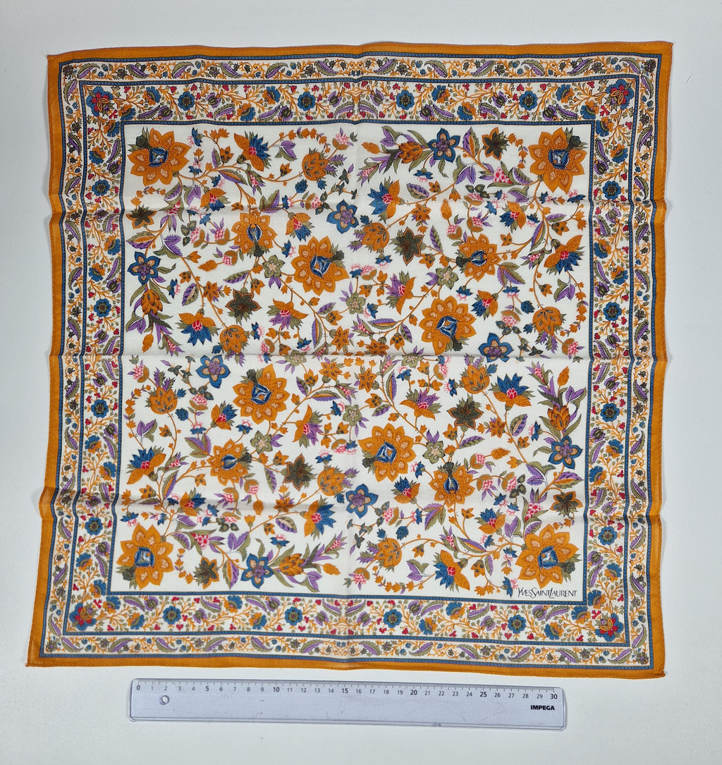 Yves Saint Laurent  cotton handkerchief