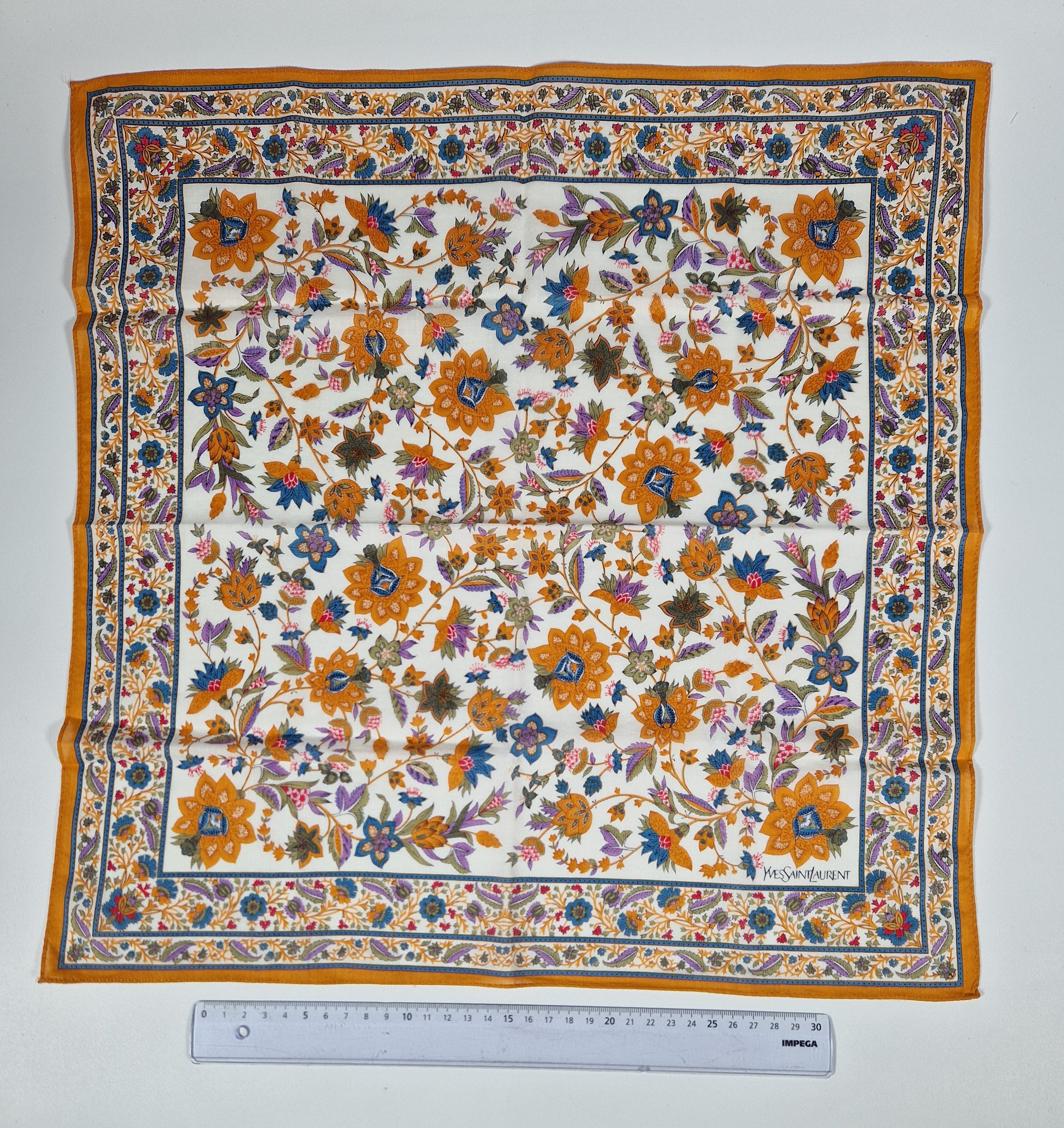 Yves Saint Laurent  cotton handkerchief