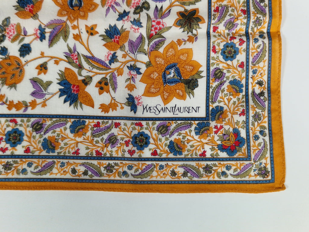 Yves Saint Laurent  cotton handkerchief